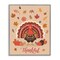 Stupell Industries Thankful Autumnal Turkey Framed Giclee Wall Art Design by Nancy McKenzie